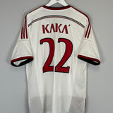 Shop 2014/15 AC MILAN KAKA #22 AWAY SHIRT (XL) ADIDAS, classic football shirts, vintage football shirts & retro soccer jerseys at Cult Kits
