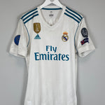 Shop 2017/18 REAL MADRID RONALDO #7 HOME SHIRT (M) ADIDAS, classic football shirts, vintage football shirts & retro soccer jerseys at Cult Kits