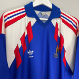Shop 1990/92 FRANCE HOME SHIRT (XL) ADIDAS, classic football shirts, vintage football shirts & retro soccer jerseys at Cult Kits