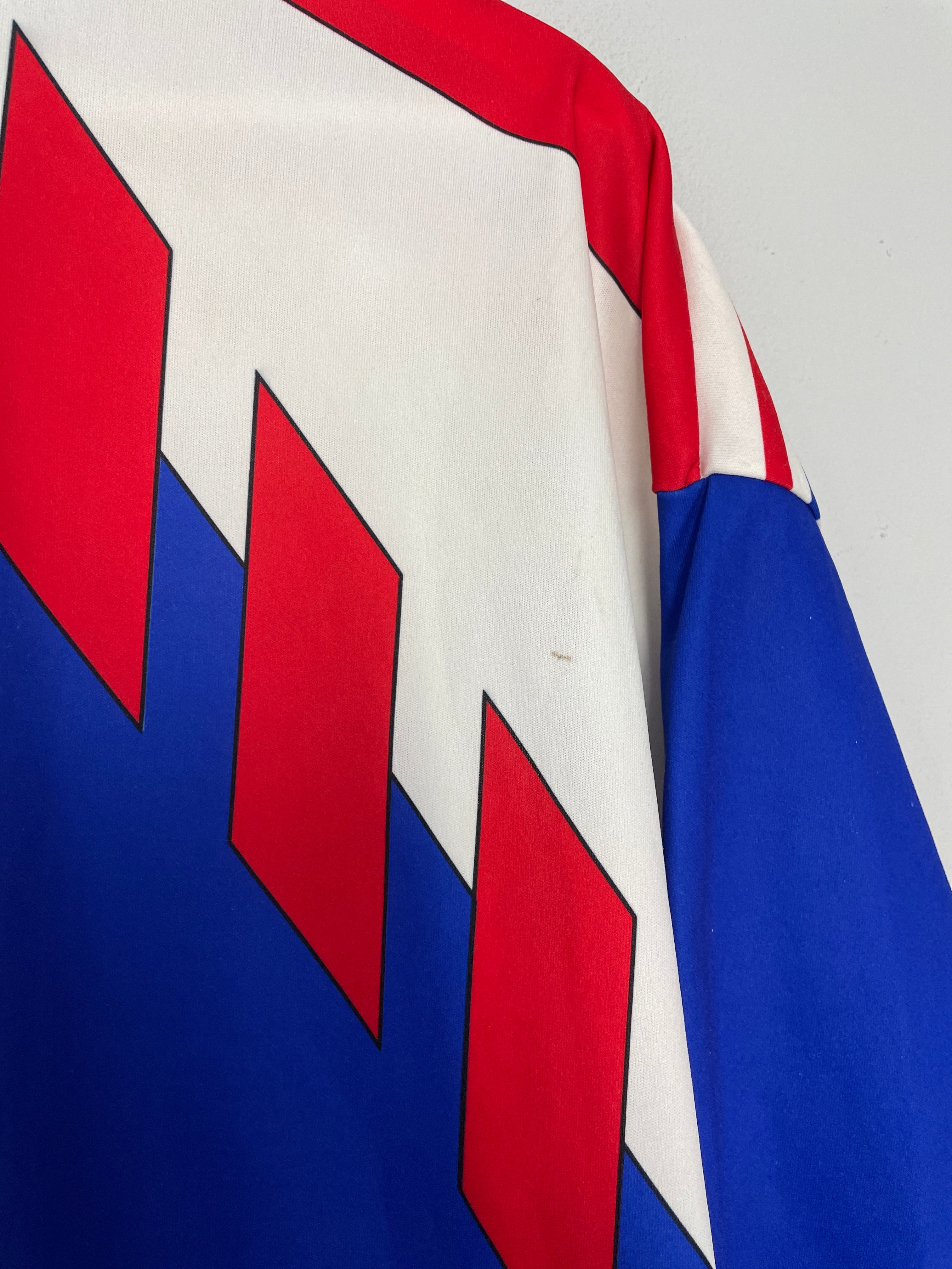 Shop 1990/92 FRANCE HOME SHIRT (XL) ADIDAS, classic football shirts, vintage football shirts & retro soccer jerseys at Cult Kits