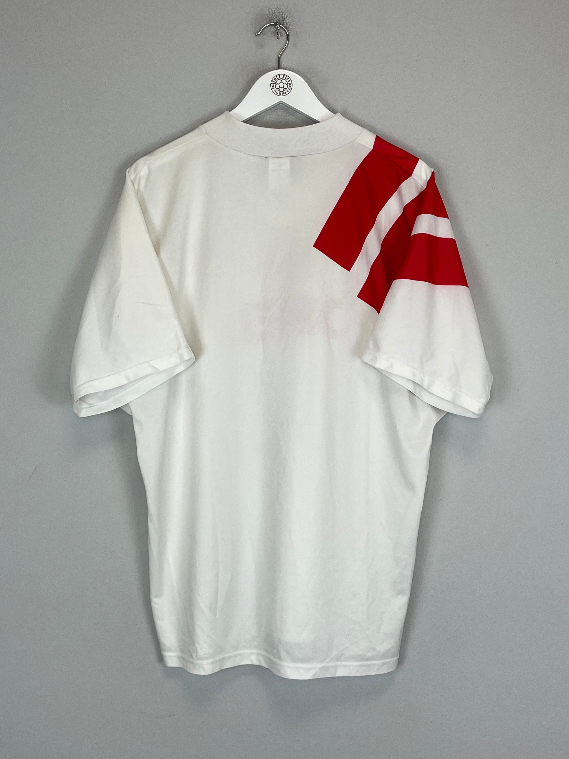 Shop 1991/93 BAYERN MUNICH AWAY SHIRT (XL) ADIDAS, classic football shirts, vintage football shirts & retro soccer jerseys at Cult Kits