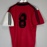 Shop 1995/96 RANGERS #8 AWAY SHIRT (M) ADIDAS, classic football shirts, vintage football shirts & retro soccer jerseys at Cult Kits