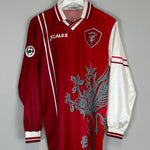 Shop 1998/99 PERUGIA NAKATA #7 L/S HOME SHIRT (L) GALEX, classic football shirts, vintage football shirts & retro soccer jerseys at Cult Kits