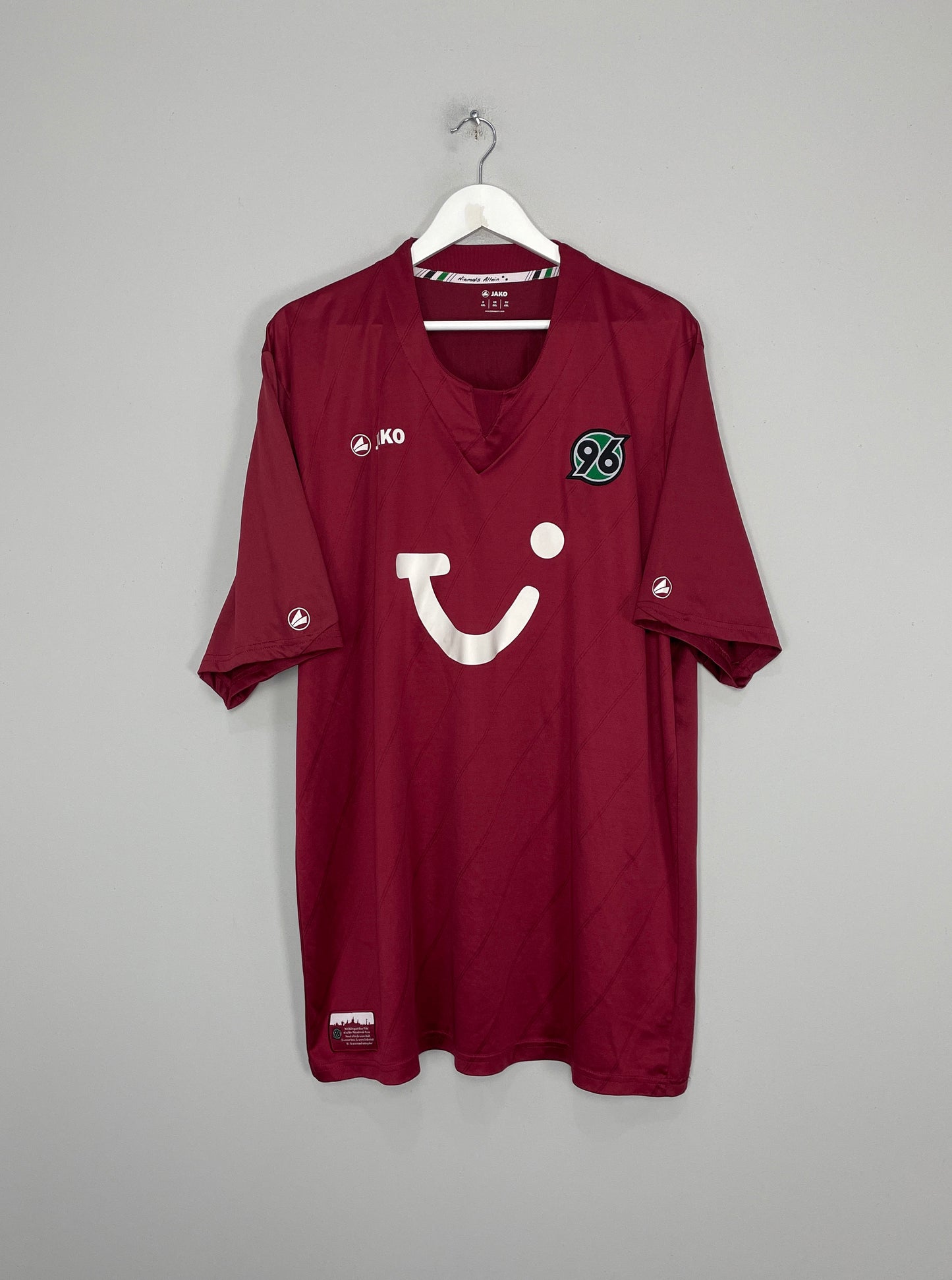 2011/12 HANNOVER 96 SCHLAUDRAFF #13 HOME SHIRT (XXXXL) JAKO