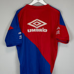 Shop 1993/94 CHELSEA TRAINING SHIRT (XL) UMBRO, classic football shirts, vintage football shirts & retro soccer jerseys at Cult Kits
