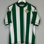 Shop 2003/04 REAL BETIS DENILSON #16 HOME SHIRT (M) KAPPA, classic football shirts, vintage football shirts & retro soccer jerseys at Cult Kits