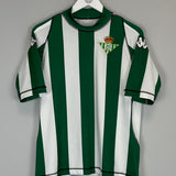 Shop 2003/04 REAL BETIS DENILSON #16 HOME SHIRT (M) KAPPA, classic football shirts, vintage football shirts & retro soccer jerseys at Cult Kits