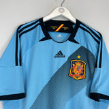 Shop 2012/13 SPAIN AWAY SHIRT (XL) ADIDAS, classic football shirts, vintage football shirts & retro soccer jerseys at Cult Kits
