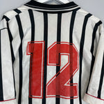 Shop 1996/98 BRENTFORD #12 *MATCH ISSUE* AWAY SHIRT (L) COBRA SPORTS, classic football shirts, vintage football shirts & retro soccer jerseys at Cult Kits