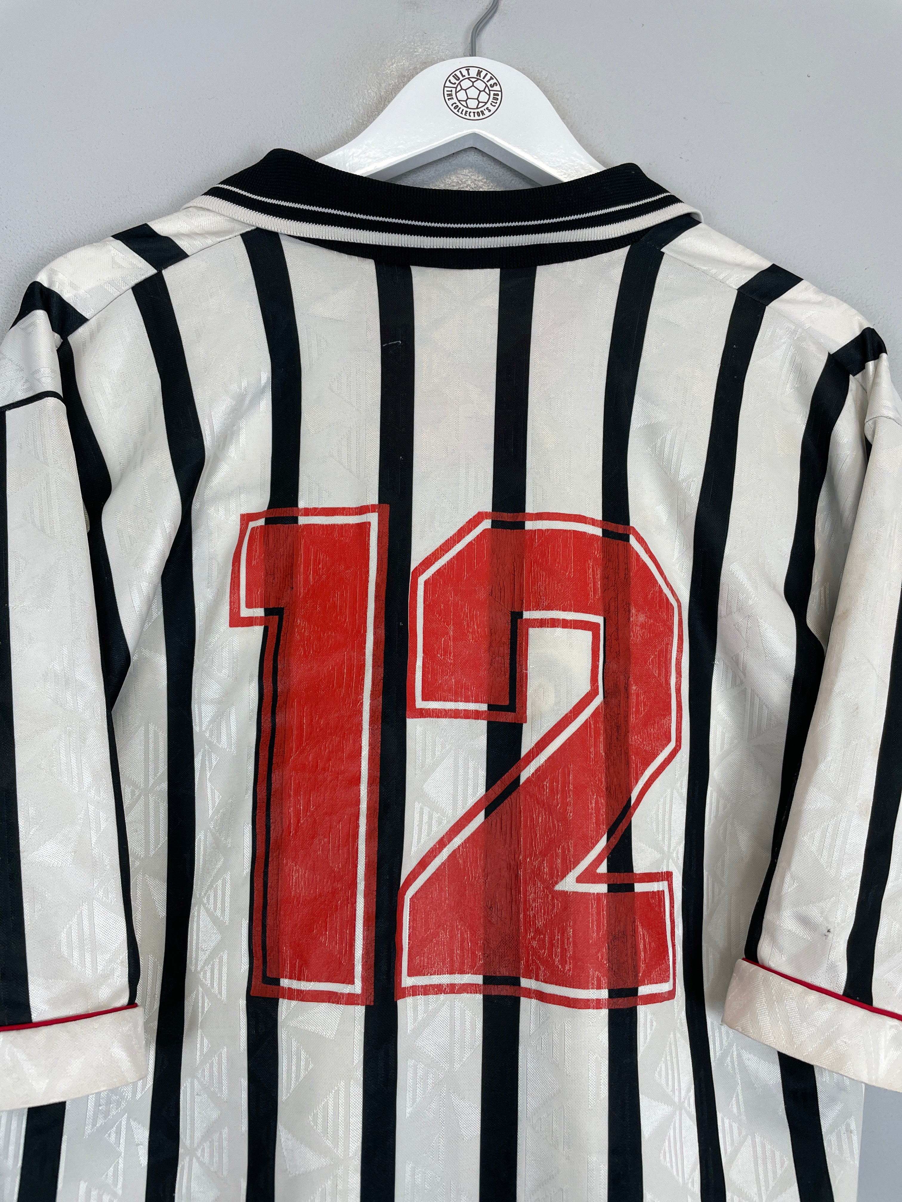 Shop 1996/98 BRENTFORD #12 *MATCH ISSUE* AWAY SHIRT (L) COBRA SPORTS, classic football shirts, vintage football shirts & retro soccer jerseys at Cult Kits