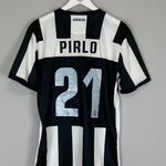 Shop 2012/13 JUVENTUS PIRLO #21 HOME SHIRT (M) NIKE, classic football shirts, vintage football shirts & retro soccer jerseys at Cult Kits