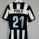 Shop 2012/13 JUVENTUS PIRLO #21 HOME SHIRT (M) NIKE, classic football shirts, vintage football shirts & retro soccer jerseys at Cult Kits