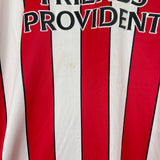 2001/02 SOUTHAMPTON BEATTIE #9 *MATCH WORN vs MANCHESTER UNITED* HOME SHIRT (XL) SFC