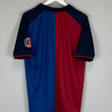 Shop 1999/00 BARCELONA HOME SHIRT (L) NIKE, classic football shirts, vintage football shirts & retro soccer jerseys at Cult Kits