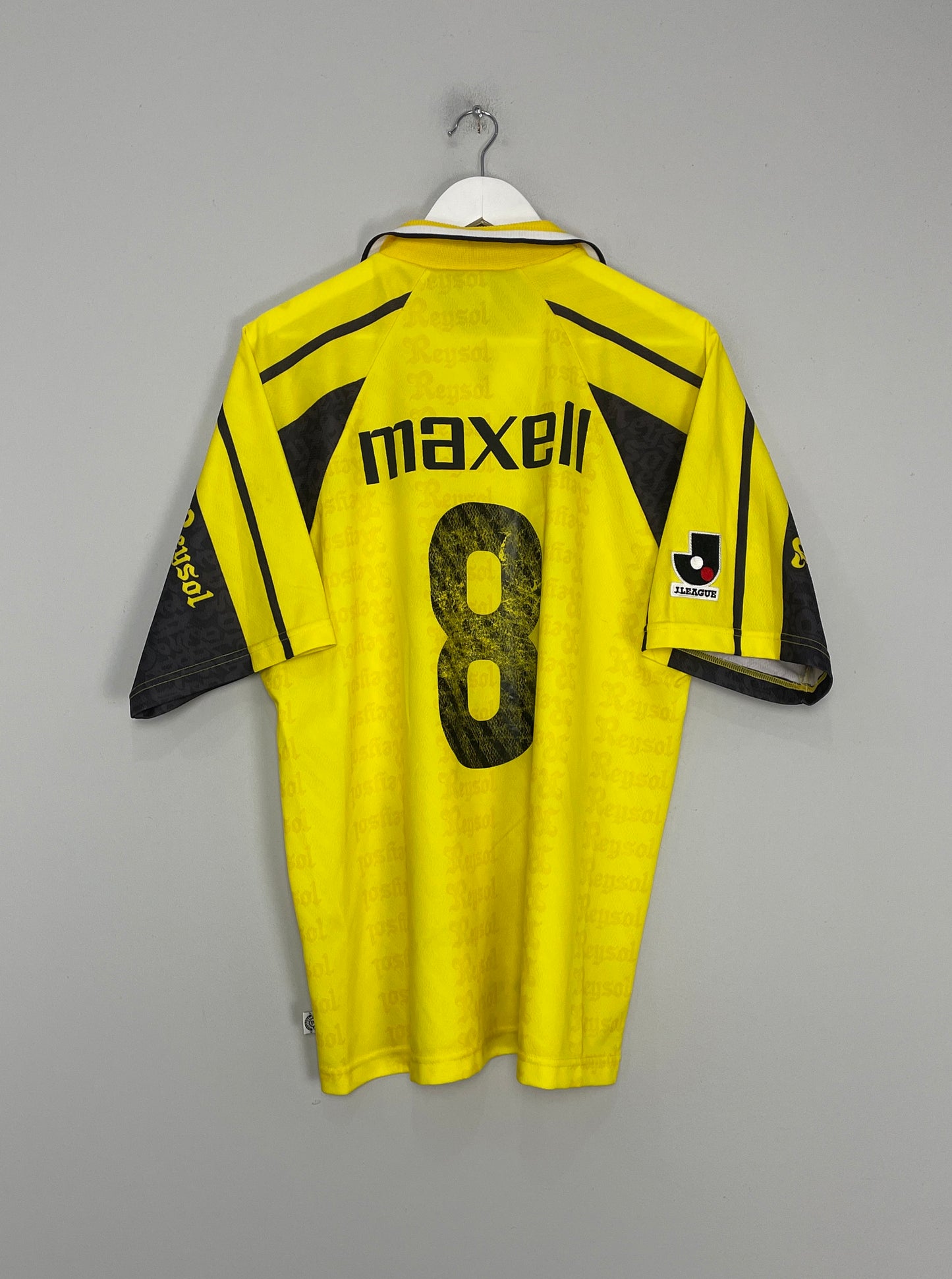 1997/98 KASHIWA REYSOL YOKOYAMA #8 HOME SHIRT (L) UMBRO