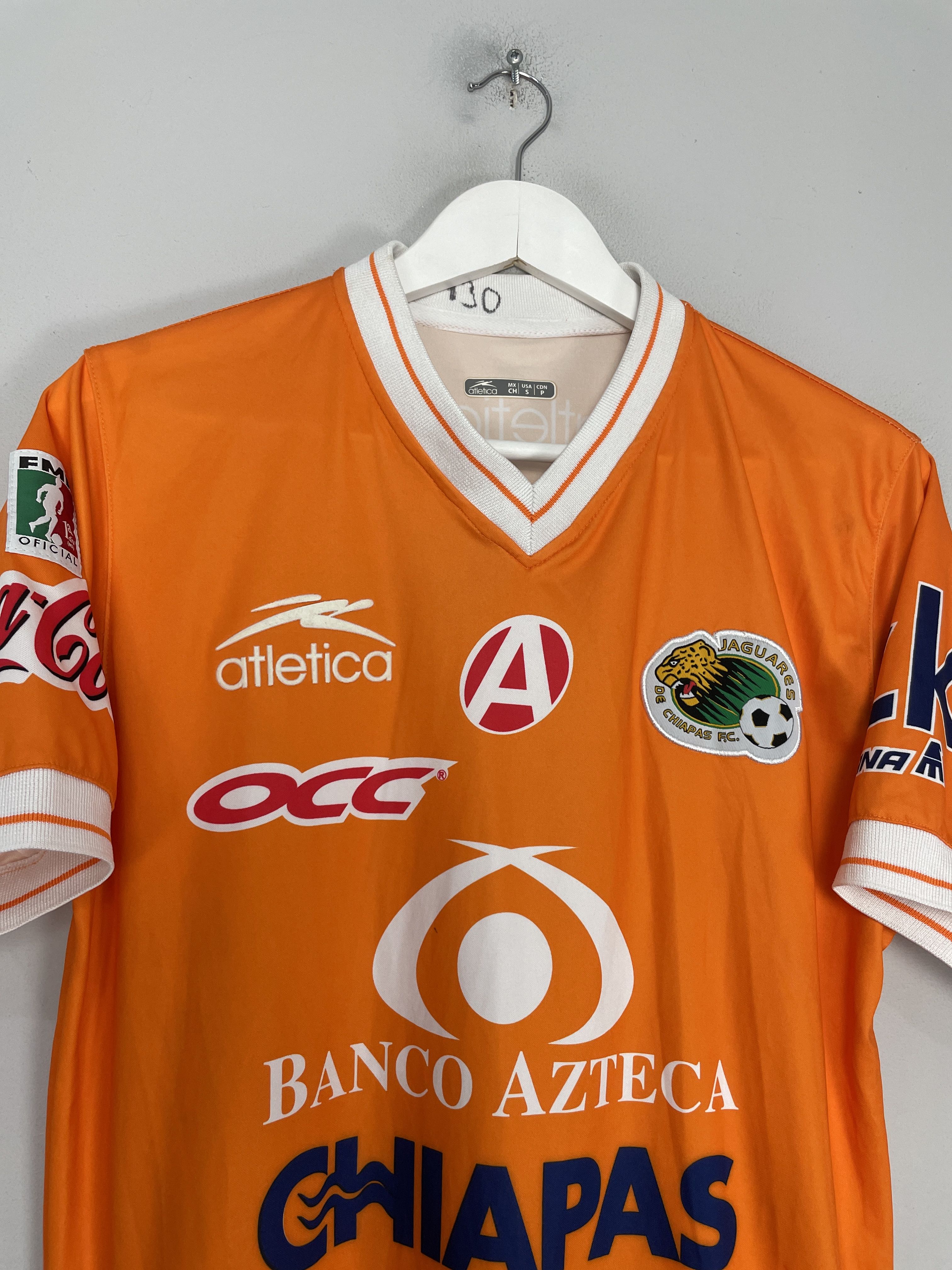 Shop 2008/09 JAGUARES CHIAPAS HOME SHIRT (S) ATLETICA, classic football shirts, vintage football shirts & retro soccer jerseys at Cult Kits