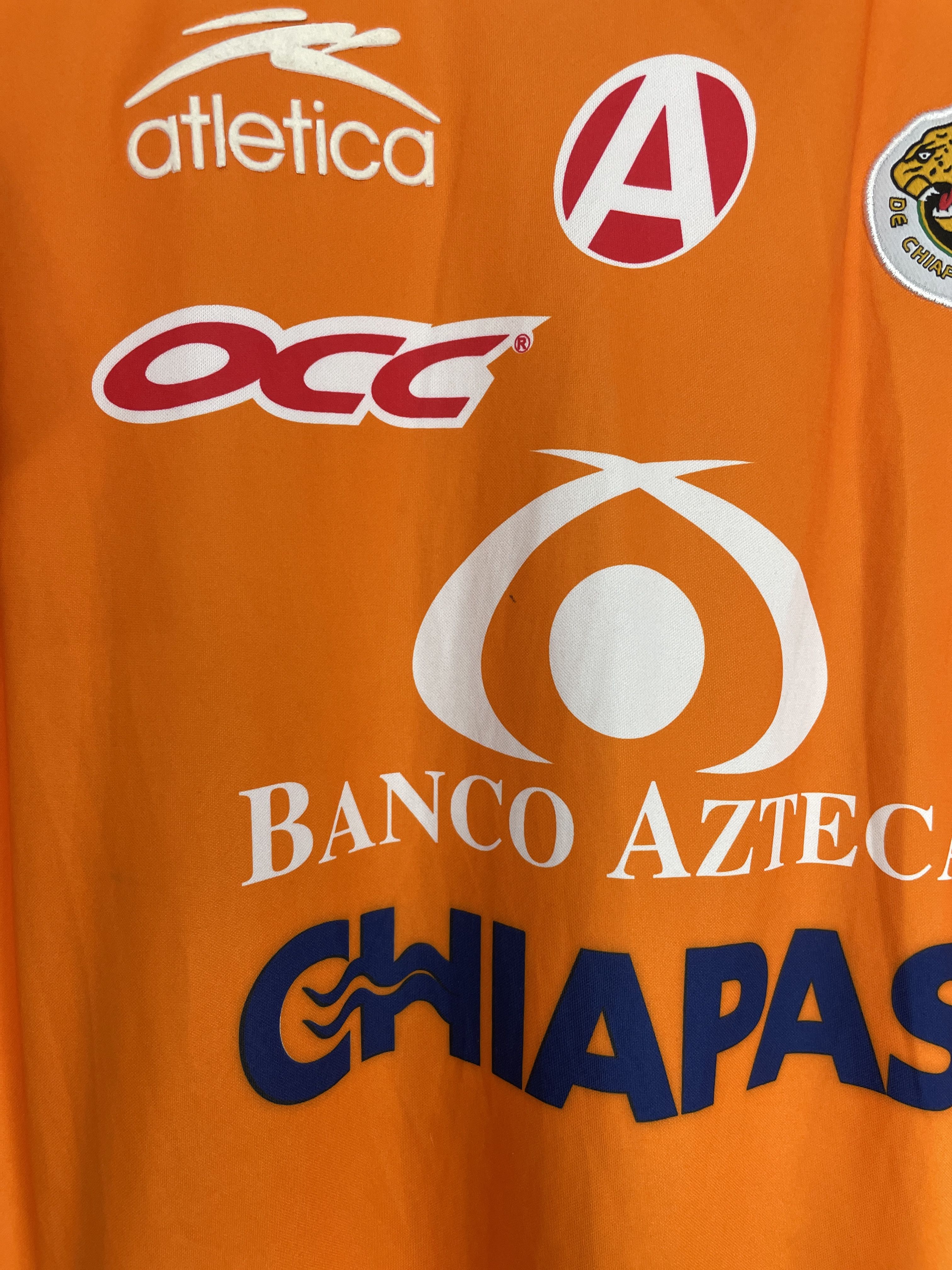 Shop 2008/09 JAGUARES CHIAPAS HOME SHIRT (S) ATLETICA, classic football shirts, vintage football shirts & retro soccer jerseys at Cult Kits