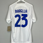 Shop 2023/24 INTER MILAN BARELLA #23 *BNWT* AWAY SHIRT (L) NIKE, classic football shirts, vintage football shirts & retro soccer jerseys at Cult Kits