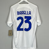 Shop 2023/24 INTER MILAN BARELLA #23 *BNWT* AWAY SHIRT (L) NIKE, classic football shirts, vintage football shirts & retro soccer jerseys at Cult Kits