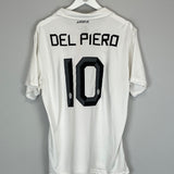 Shop 2010/12 JUVENTUS DEL PIERO #10 AWAY SHIRT (XL) NIKE, classic football shirts, vintage football shirts & retro soccer jerseys at Cult Kits