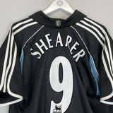 Shop 2000/01 NEWCASTLE SHEARER #9 AWAY SHIRT (XL) ADIDAS, classic football shirts, vintage football shirts & retro soccer jerseys at Cult Kits