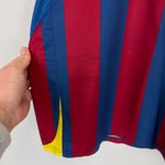 Shop 2005/06 BARCELONA RONALDINHO #10 HOME SHIRT (L) NIKE, classic football shirts, vintage football shirts & retro soccer jerseys at Cult Kits