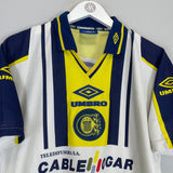 Shop 1998/99 ROSARIO CENTRAL AWAY SHIRT (M) UMBRO, classic football shirts, vintage football shirts & retro soccer jerseys at Cult Kits
