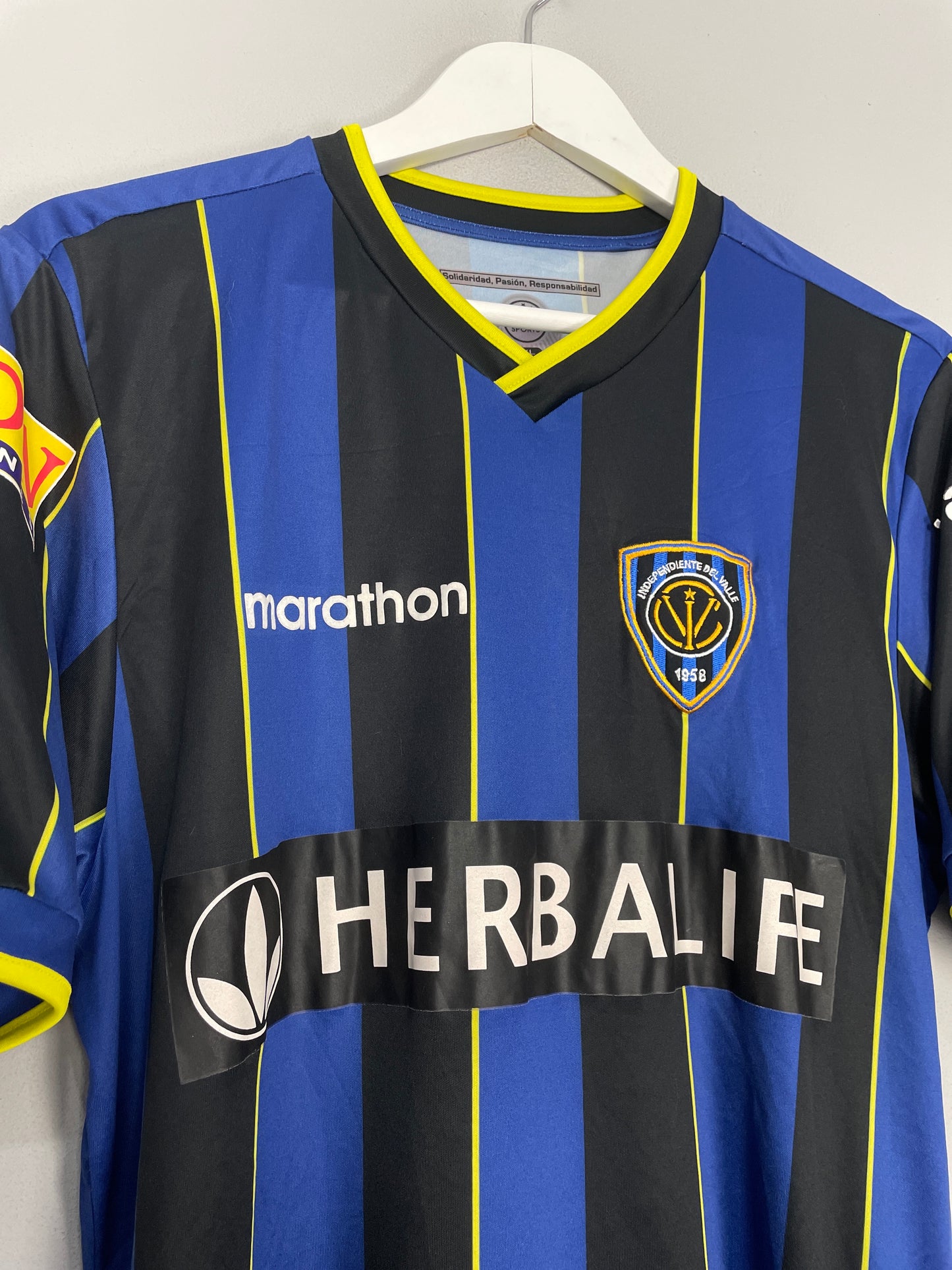 2010/11 INDEPENDIENTE DEL VALLE HOME SHIRT (XL) MARATHON