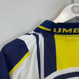 Shop 1998/99 ROSARIO CENTRAL AWAY SHIRT (M) UMBRO, classic football shirts, vintage football shirts & retro soccer jerseys at Cult Kits