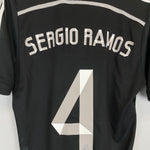 Shop 2014/15 REAL MADRID SERGIO RAMOS #4 THIRD SHIRT (S) ADIDAS, classic football shirts, vintage football shirts & retro soccer jerseys at Cult Kits