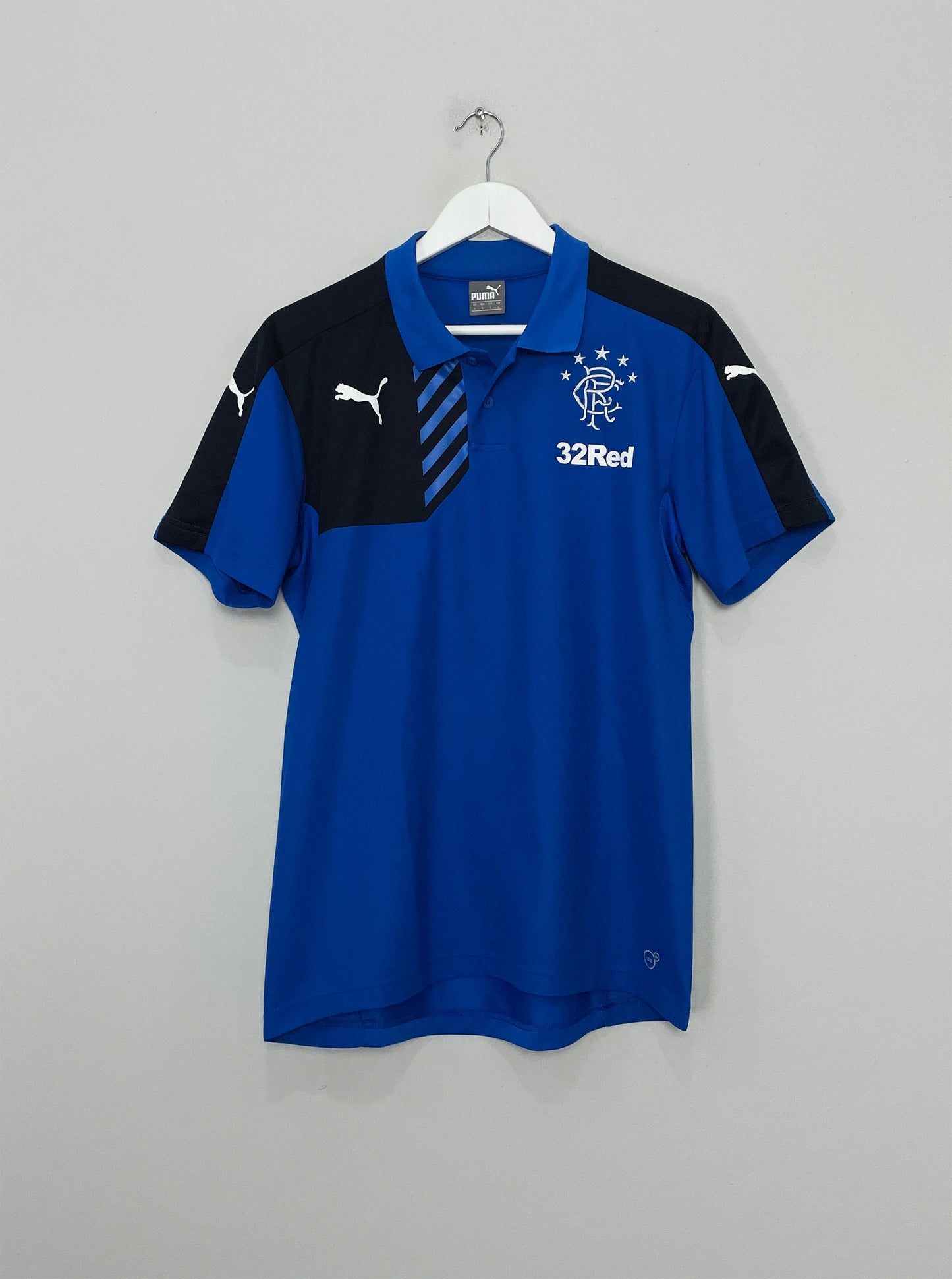 2014/15 RANGERS POLO SHIRT (L) PUMA
