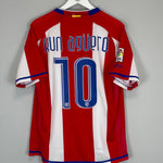 Shop 2007/08 ATLETICO MADRID KUN AGUERO #10 HOME SHIRT (M) NIKE, classic football shirts, vintage football shirts & retro soccer jerseys at Cult Kits