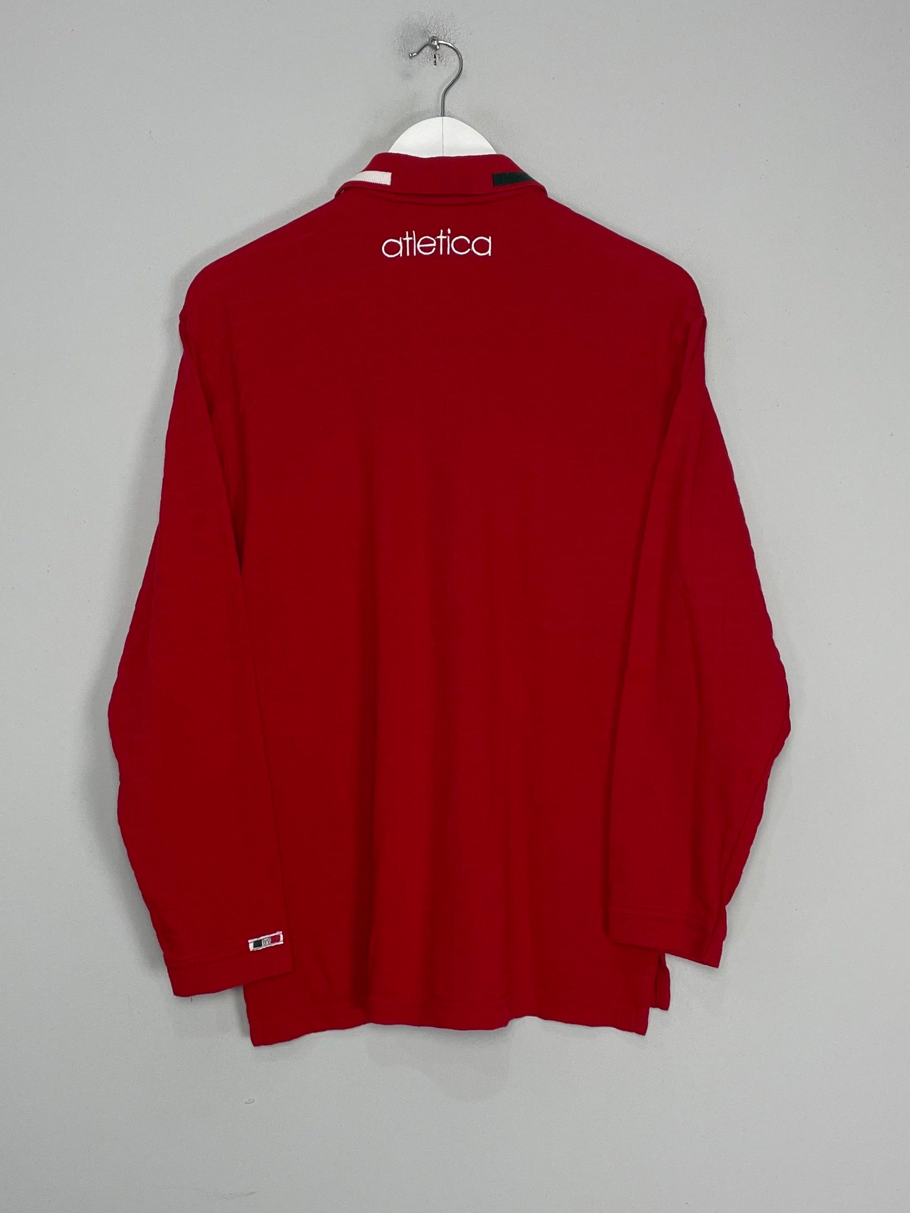 Shop 2000/01 MEXICO POLO SHIRT (S) ATLETICA, classic football shirts, vintage football shirts & retro soccer jerseys at Cult Kits