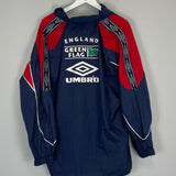Shop 1995/97 ENGLAND TRACK JACKET (M) UMBRO, classic football shirts, vintage football shirts & retro soccer jerseys at Cult Kits