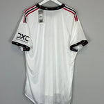 Shop 2022/23 MANCHESTER UNITED *BNWT* AUTHENTIC AWAY SHIRT (XXL) ADIDAS, classic football shirts, vintage football shirts & retro soccer jerseys at Cult Kits