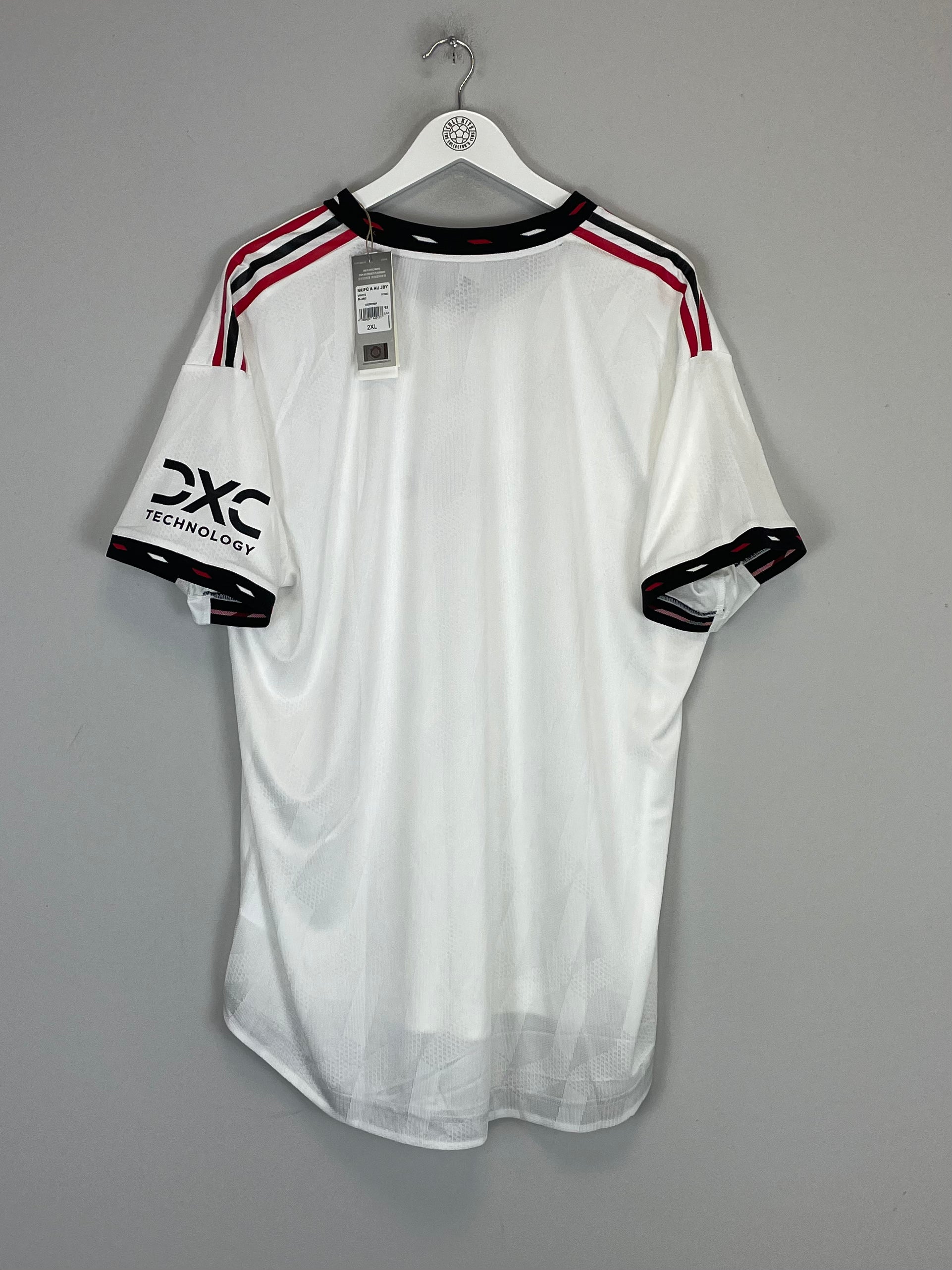 Shop 2022/23 MANCHESTER UNITED *BNWT* AUTHENTIC AWAY SHIRT (XXL) ADIDAS, classic football shirts, vintage football shirts & retro soccer jerseys at Cult Kits