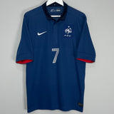 Shop 2011/12 FRANCE RIBERY #7 HOME SHIRT (L) NIKE, classic football shirts, vintage football shirts & retro soccer jerseys at Cult Kits