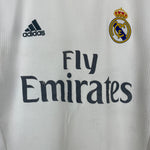 Shop 2015/16 REAL MADRID RONALDO #7 L/S HOME SHIRT (M) ADIDAS, classic football shirts, vintage football shirts & retro soccer jerseys at Cult Kits