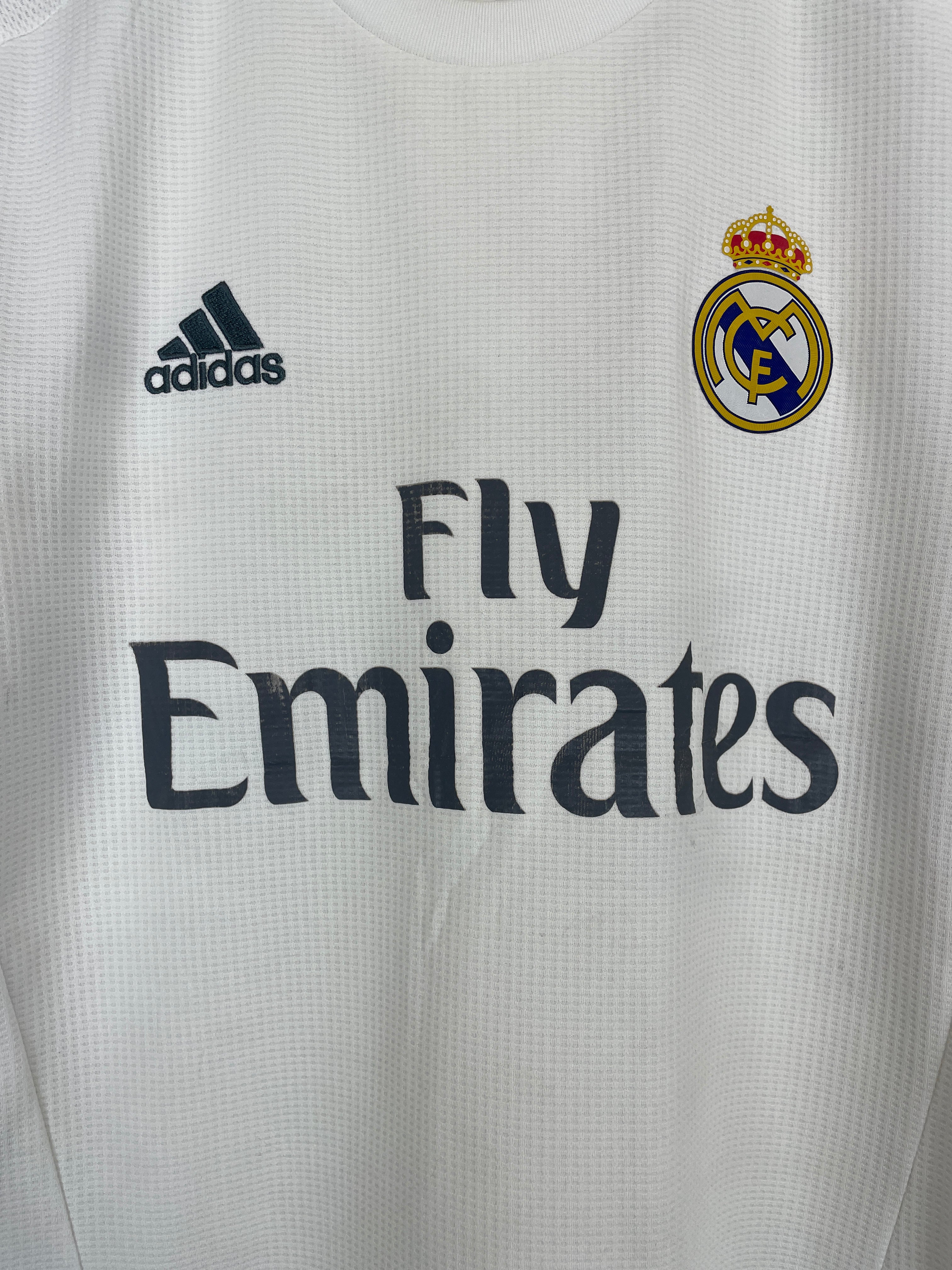 Shop 2015/16 REAL MADRID RONALDO #7 L/S HOME SHIRT (M) ADIDAS, classic football shirts, vintage football shirts & retro soccer jerseys at Cult Kits
