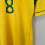 Shop 2010/11 SOUTH AFRICA TSHABALALA #8 HOME SHIRT (M) ADIDAS, classic football shirts, vintage football shirts & retro soccer jerseys at Cult Kits