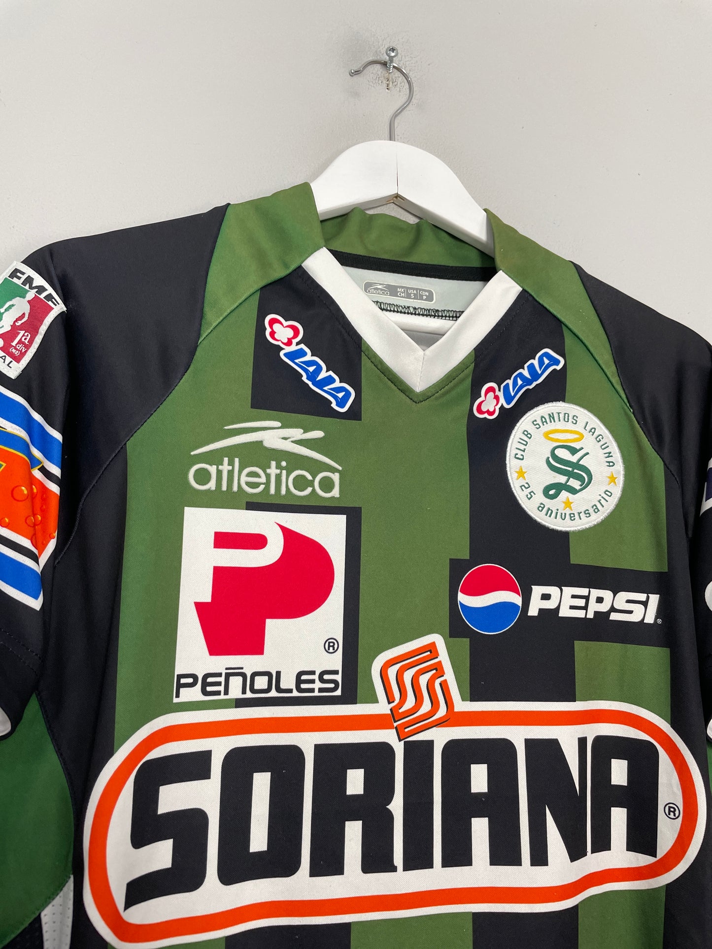 2008/09 SANTOS LAGUNA AWAY SHIRT (S) ATLETICA