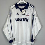 Shop 1999/01 TOTTENHAM GINOLA #14 *BNWT* L/S HOME SHIRT (XL) ADIDAS, classic football shirts, vintage football shirts & retro soccer jerseys at Cult Kits