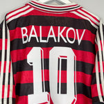 Shop 1997/98 STUTTGART BALAKOV #10 HOME SHIRT (XL) ADIDAS, classic football shirts, vintage football shirts & retro soccer jerseys at Cult Kits