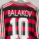 Shop 1997/98 STUTTGART BALAKOV #10 HOME SHIRT (XL) ADIDAS, classic football shirts, vintage football shirts & retro soccer jerseys at Cult Kits