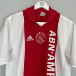 Shop 2001/02 AJAX ZLATAN #9 HOME SHIRT (L) ADIDAS, classic football shirts, vintage football shirts & retro soccer jerseys at Cult Kits