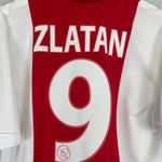 Shop 2001/02 AJAX ZLATAN #9 HOME SHIRT (L) ADIDAS, classic football shirts, vintage football shirts & retro soccer jerseys at Cult Kits