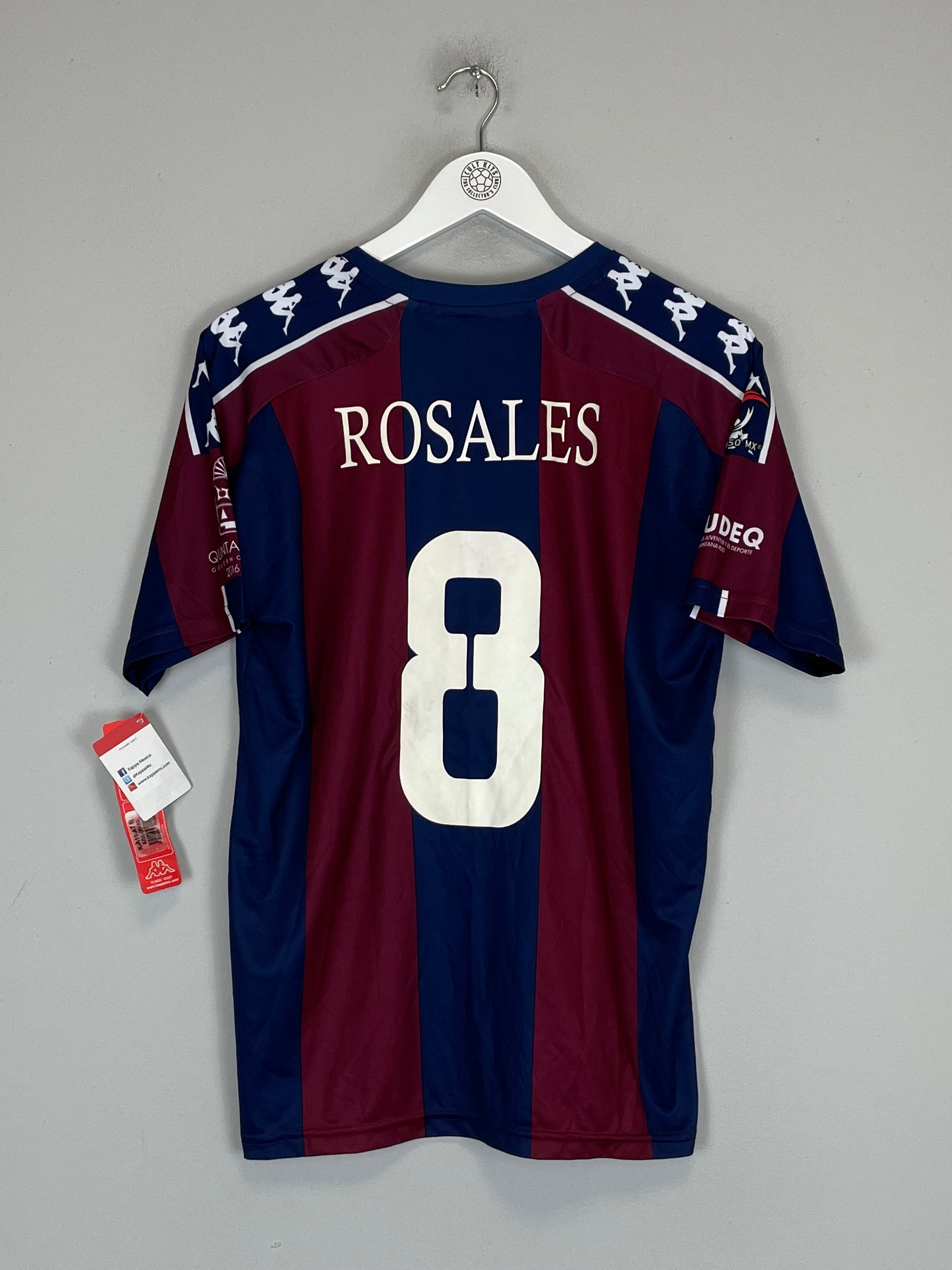 Shop 2019/20 ATLANTE *BNWT* ROSALES #8 HOME SHIRT (M) KAPPA, classic football shirts, vintage football shirts & retro soccer jerseys at Cult Kits
