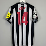 Shop 2023/24 Newcastle United Isak #14 C/L *BNWOT* Home Shirt (Multiple Sizes) Castore, classic football shirts, vintage football shirts & retro soccer jerseys at Cult Kits
