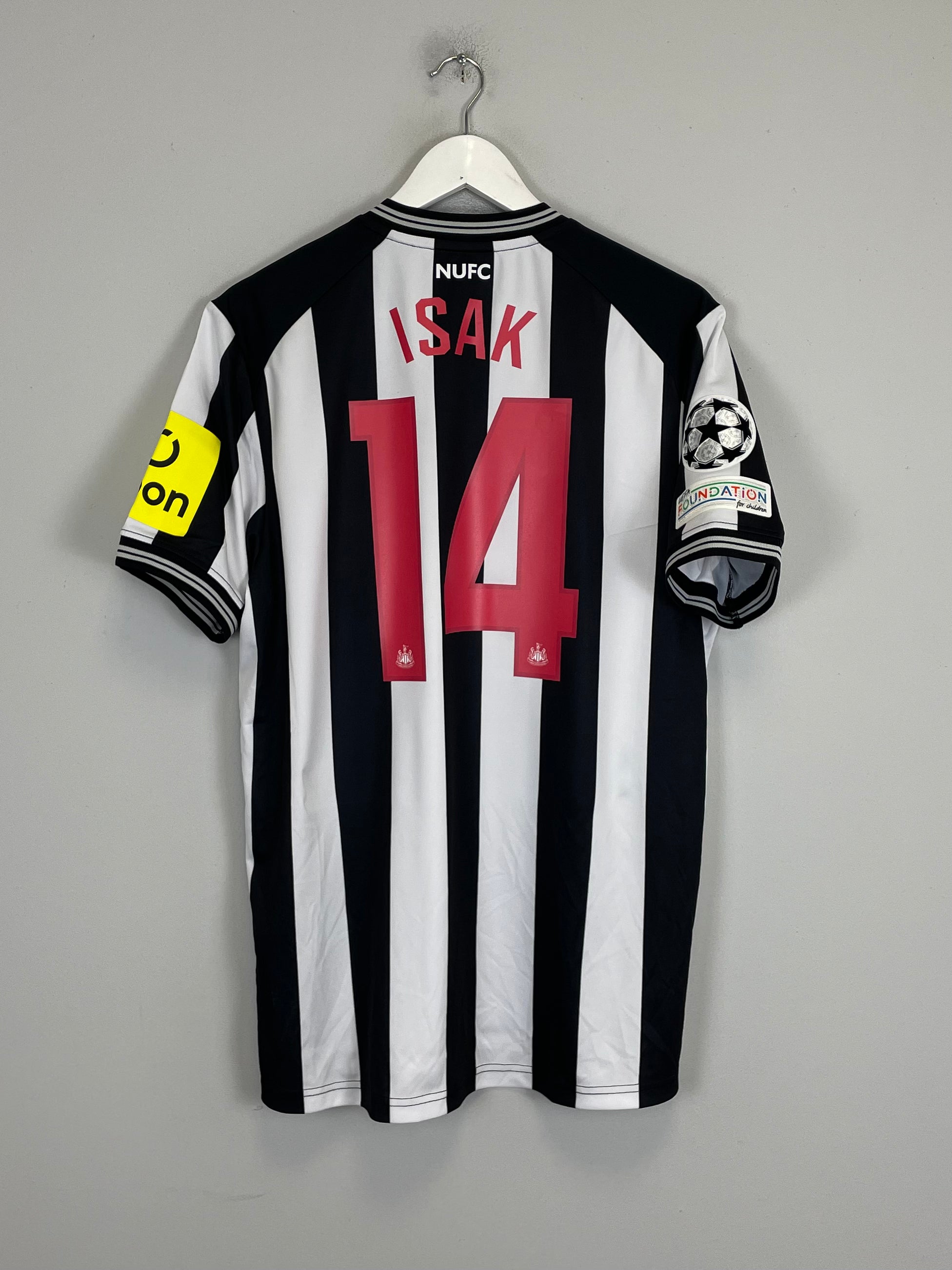 Shop 2023/24 Newcastle United Isak #14 C/L *BNWOT* Home Shirt (Multiple Sizes) Castore, classic football shirts, vintage football shirts & retro soccer jerseys at Cult Kits