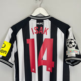 Shop 2023/24 Newcastle United Isak #14 C/L *BNWOT* Home Shirt (Multiple Sizes) Castore, classic football shirts, vintage football shirts & retro soccer jerseys at Cult Kits